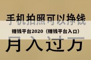 赚钱平台2020（赚钱平台入口）