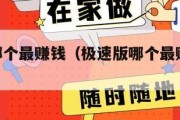 极速版哪个最赚钱（极速版哪个最赚钱前10）