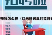红米赚钱怎么样（红米赚钱真的能赚钱吗）