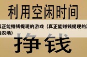 真正能赚钱提现的游戏（真正能赚钱提现的游戏农场）