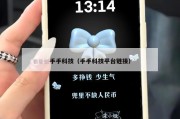 手手科技（手手科技平台链接）