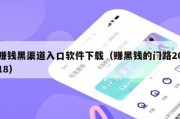 赚钱黑渠道入口软件下载（赚黑钱的门路2018）