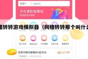 网赌转转游戏模拟器（网赌转转那个叫什么游戏）