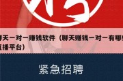 聊天一对一赚钱软件（聊天赚钱一对一有哪些直播平台）