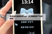 天天录入赚钱软件app（天天赚钱软件是真的吗）