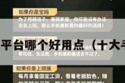 手赚资讯平台哪个好用点（十大手赚平台）