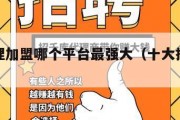 手游代理加盟哪个平台最强大（十大折扣平台排行榜）