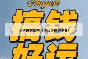 小项目创业网（10元小投资平台）
