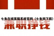 七鱼在线客服系统官网（七鱼网下载）