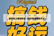 国外网上赚钱项目（国外网络赚钱平台）