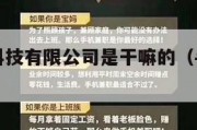 手赚网络科技有限公司是干嘛的（手赚网是真的假的）