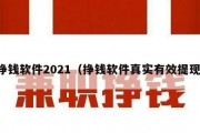 挣钱软件2021（挣钱软件真实有效提现）
