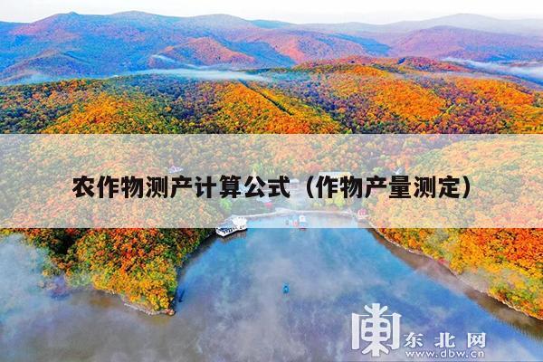 农作物测产计算公式（作物产量测定）