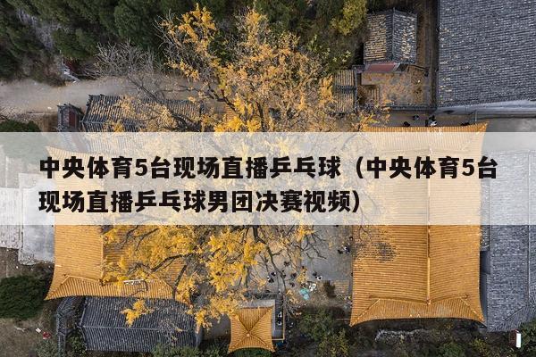 中央体育5台现场直播乒乓球(中央体育5台现场直播乒乓球男团决赛视频)