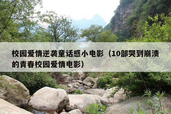 校园爱情逆袭童话感小电影(10部哭到崩溃的青春校园爱情电影)