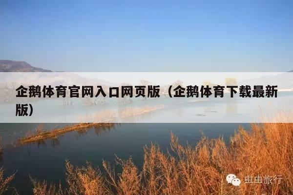 企鹅体育官网入口网页版(企鹅体育下载最新版)