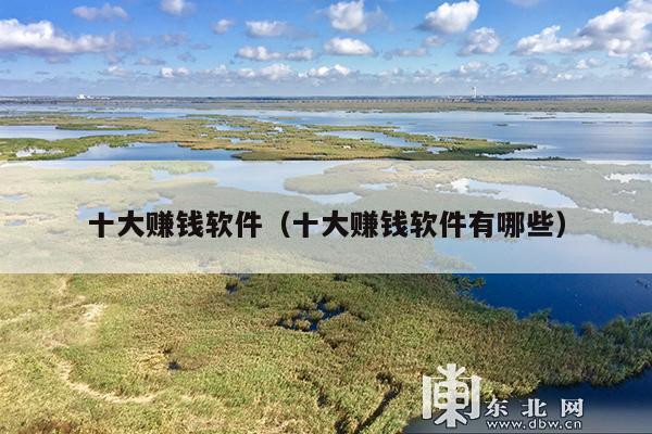 十大赚钱软件(十大赚钱软件有哪些)