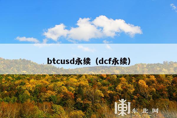 btcusd永续(dcf永续)