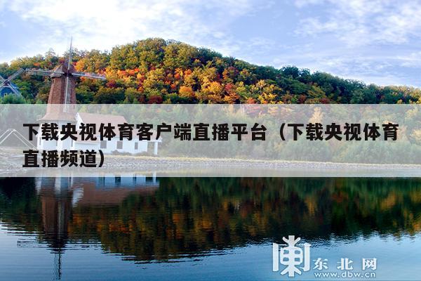 下载央视体育客户端直播平台(下载央视体育直播频道)