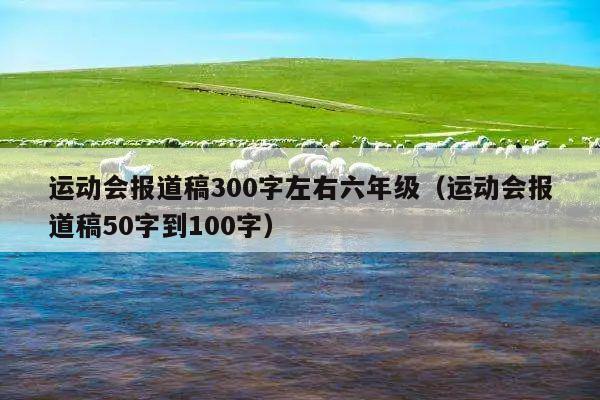 运动会报道稿300字左右六年级（运动会报道稿50字到100字）