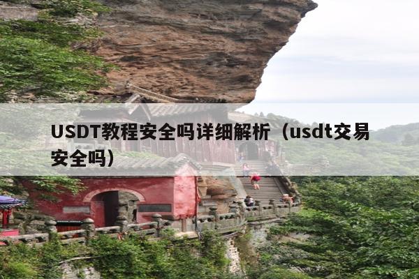 USDT教程安全吗详细解析(usdt交易安全吗)