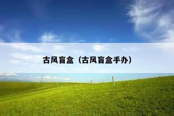 古风盲盒(古风盲盒手办)
