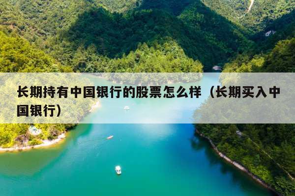 长期持有中国银行的股票怎么样(长期买入中国银行)