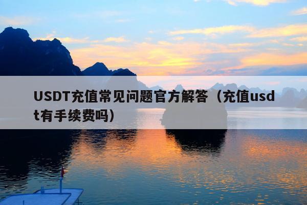 USDT充值常见问题官方解答(充值usdt有手续费吗)