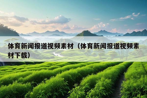 体育新闻报道视频素材(体育新闻报道视频素材下载)