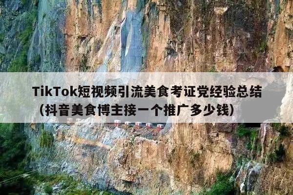 TikTok短视频引流美食考证党经验总结(抖音美食博主接一个推广多少钱)