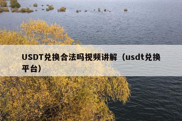USDT兑换合法吗视频讲解(usdt兑换平台)