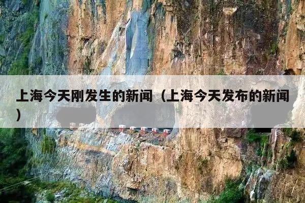 上海今天刚发生的新闻(上海今天发布的新闻)