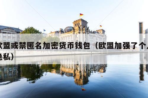 欧盟或禁匿名加密货币钱包(欧盟加强了个人隐私)