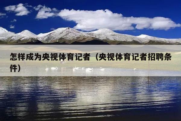怎样成为央视体育记者(央视体育记者招聘条件)