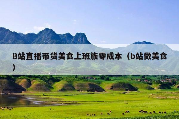 B站直播带货美食上班族零成本(b站做美食)