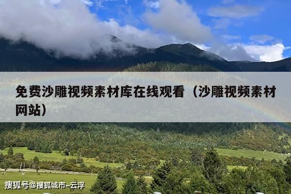 免费沙雕视频素材库在线观看(沙雕视频素材网站)