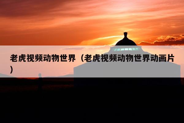 老虎视频动物世界(老虎视频动物世界动画片)