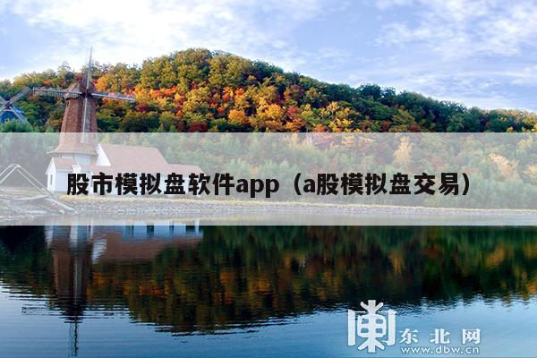 股市模拟盘软件app(a股模拟盘交易)