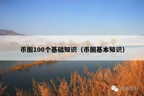 币圈100个基础知识(币圈基本知识)