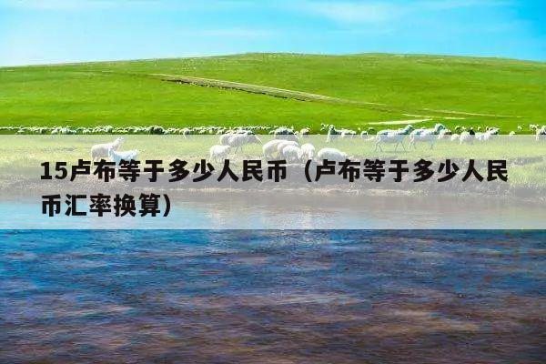 15卢布等于多少人民币(卢布等于多少人民币汇率换算)