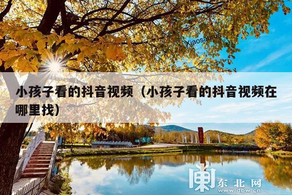 小孩子看的抖音视频(小孩子看的抖音视频在哪里找)