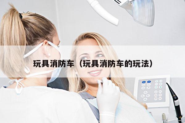 玩具消防车(玩具消防车的玩法)