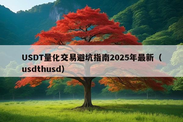 USDT量化交易避坑指南2025年最新(usdthusd)