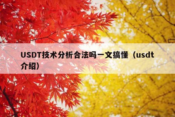 USDT技术分析合法吗一文搞懂(usdt介绍)