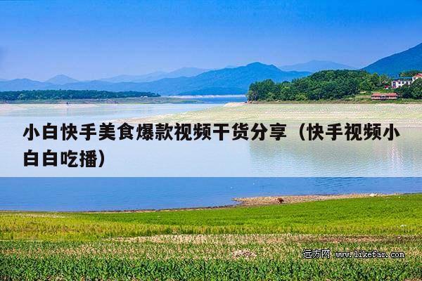 小白快手美食爆款视频干货分享(快手视频小白白吃播)