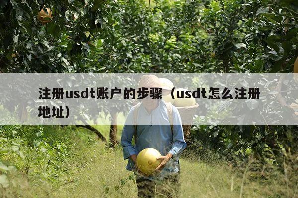 注册usdt账户的步骤(usdt怎么注册地址)