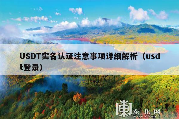 USDT实名认证注意事项详细解析(usdt登录)