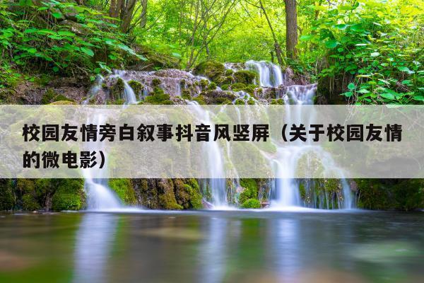 校园友情旁白叙事抖音风竖屏(关于校园友情的微电影)