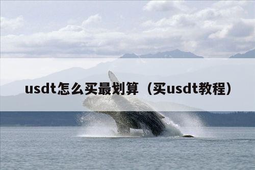 usdt怎么买最划算(买usdt教程)