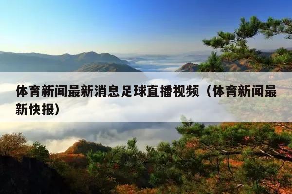 体育新闻最新消息足球直播视频(体育新闻最新快报)